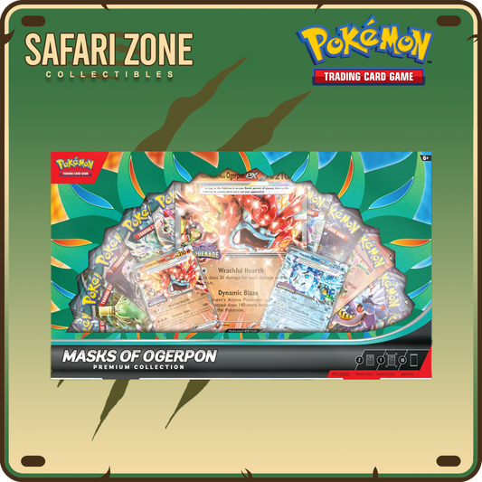 Pokemon: Masks of Ogerpon ex Premium Collection Box (6/13/25)