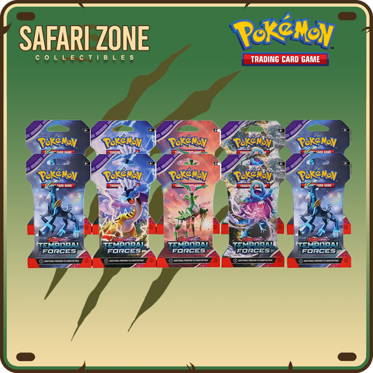 PKMN Loose Sleeved Pack -  SV05 Temporal Forces Sleeved Booster Pack 10 Count