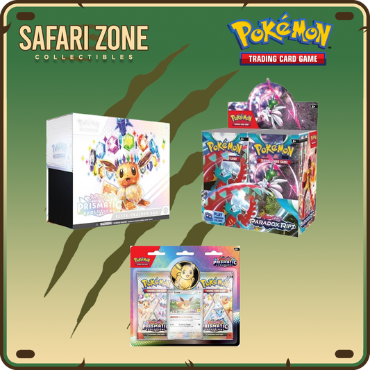Pokemon: Prismatic ETB / Prismatic 2pk Blister / Paradox Box