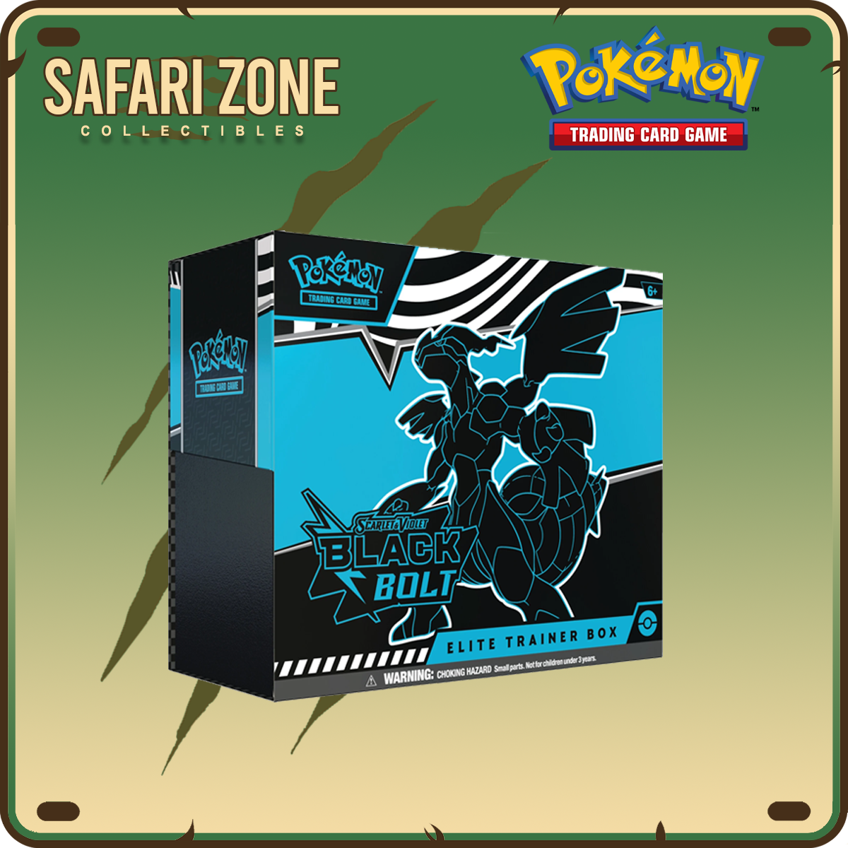 Pokemon: SV10.5 Black Bolt Elite Trainer Box