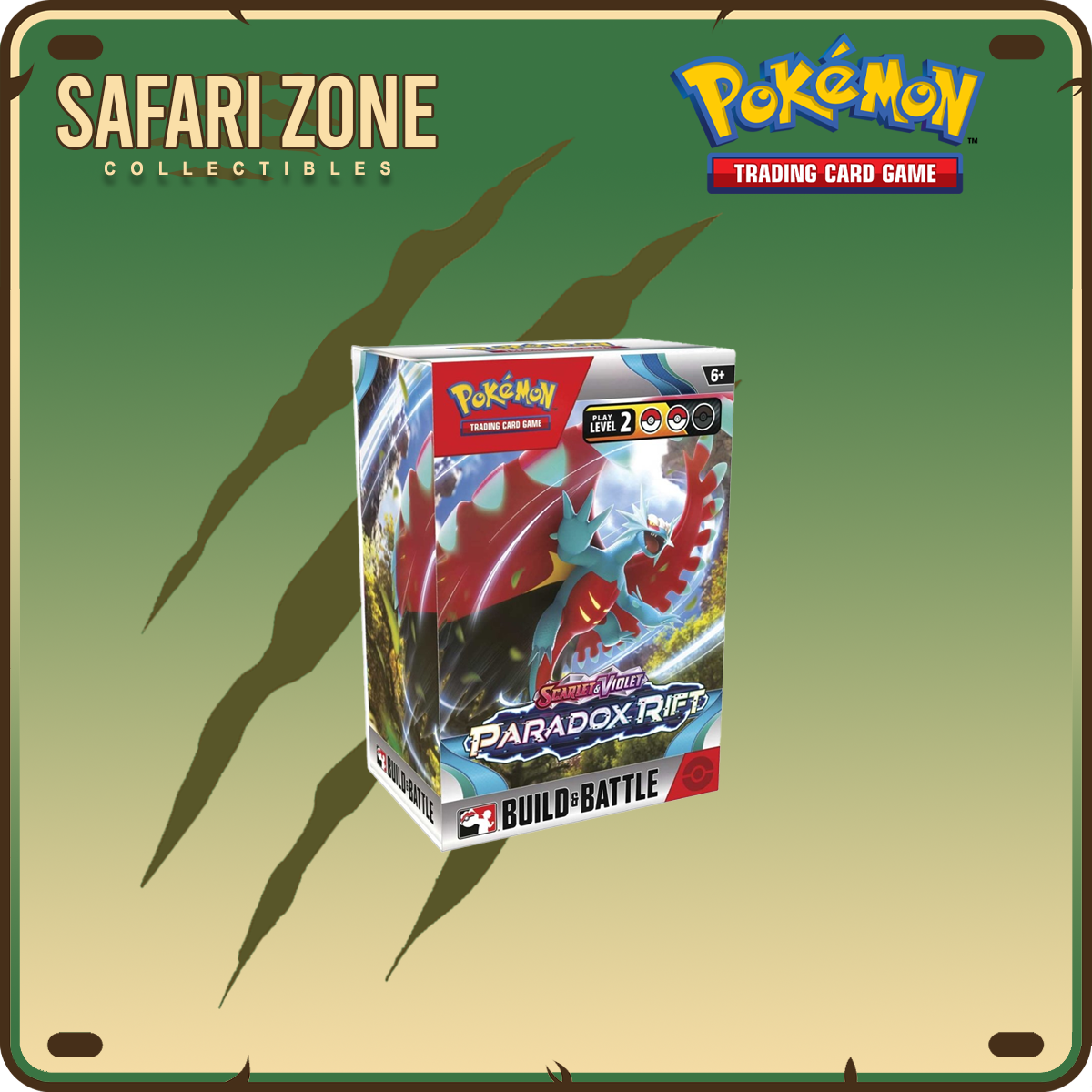 Pokemon: SV04 Paradox Rift Build & Battle Box