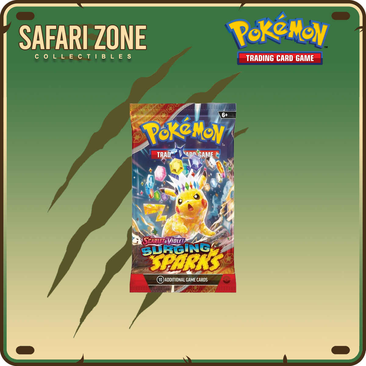 PKMN Loose Pack - SV08 - Surging Sparks Booster Pack