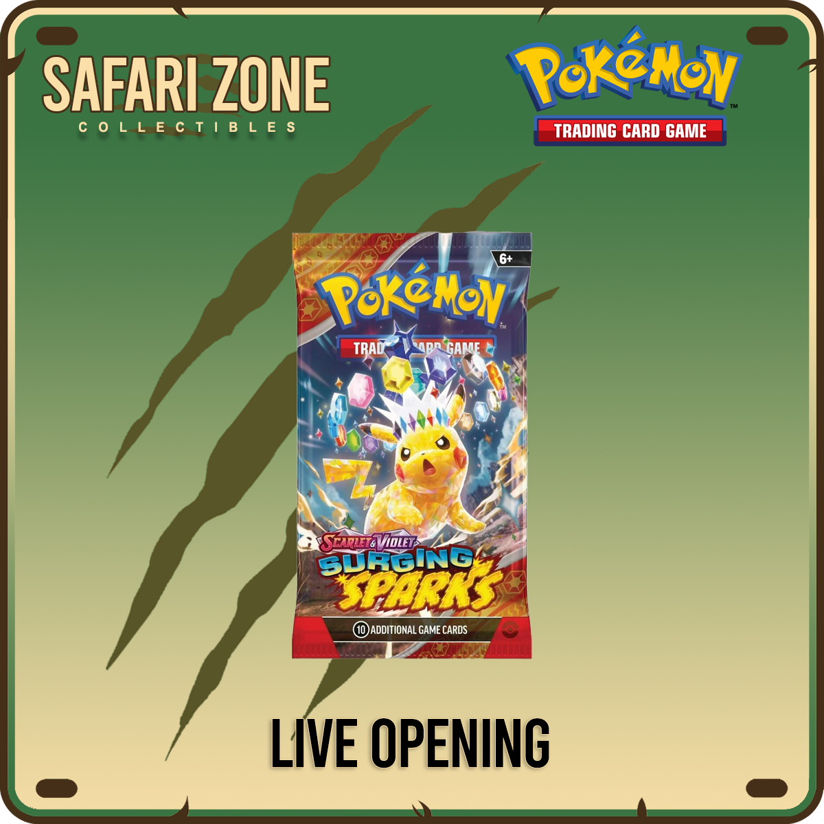 Live Openings: Twitch Stream Surging Sparks Booster Pack