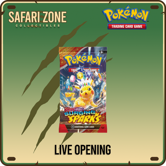 Live Openings: Twitch Stream Surging Sparks Booster Pack