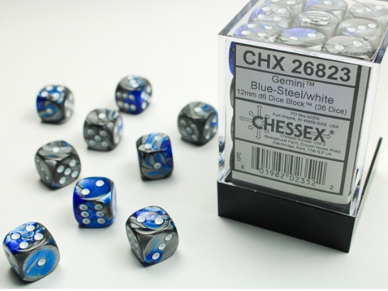 Chessex Dice:  12mm Dice Blocks (36 dice)