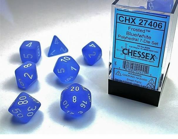 Chessex Dice: 7-Die Sets (Various Colors)