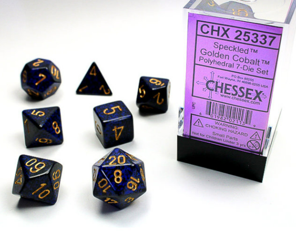 Chessex Dice: 7-Die Sets (Various Colors)