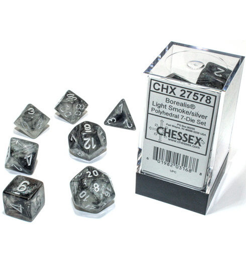 Chessex Dice: 7-Die Sets (Various Colors)