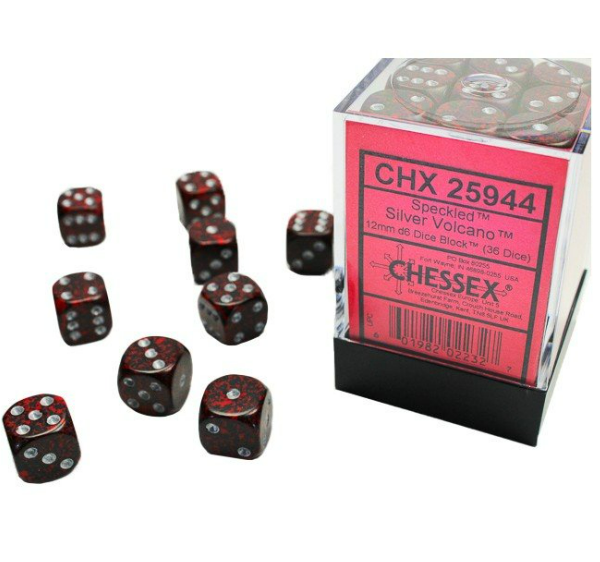 Chessex Dice:  12mm Dice Blocks (36 dice)