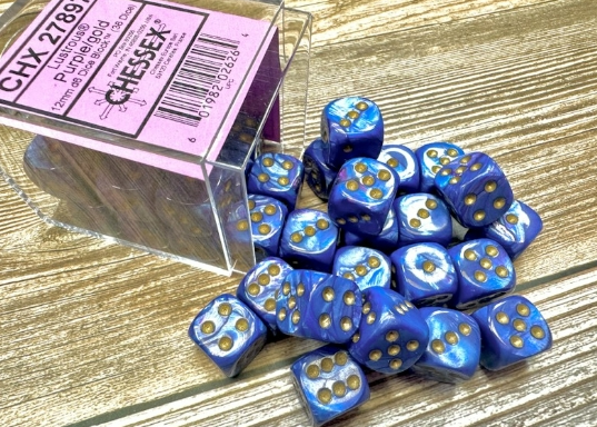 Chessex Dice:  12mm Dice Blocks (36 dice)