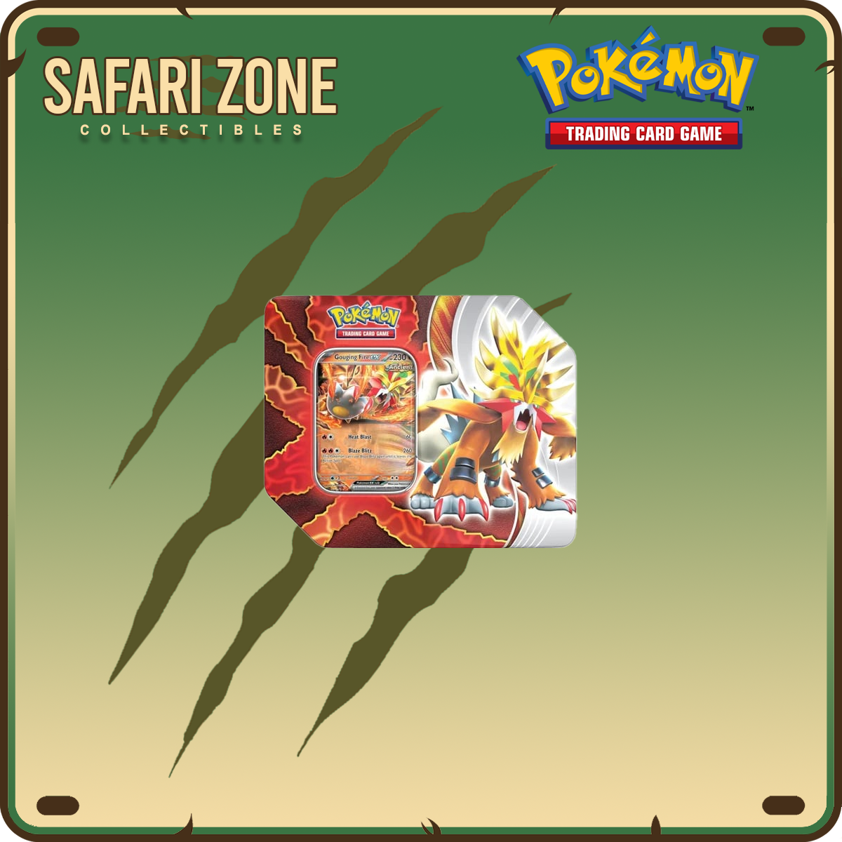 Pokemon: Next Destinies Gouging Fire Tin