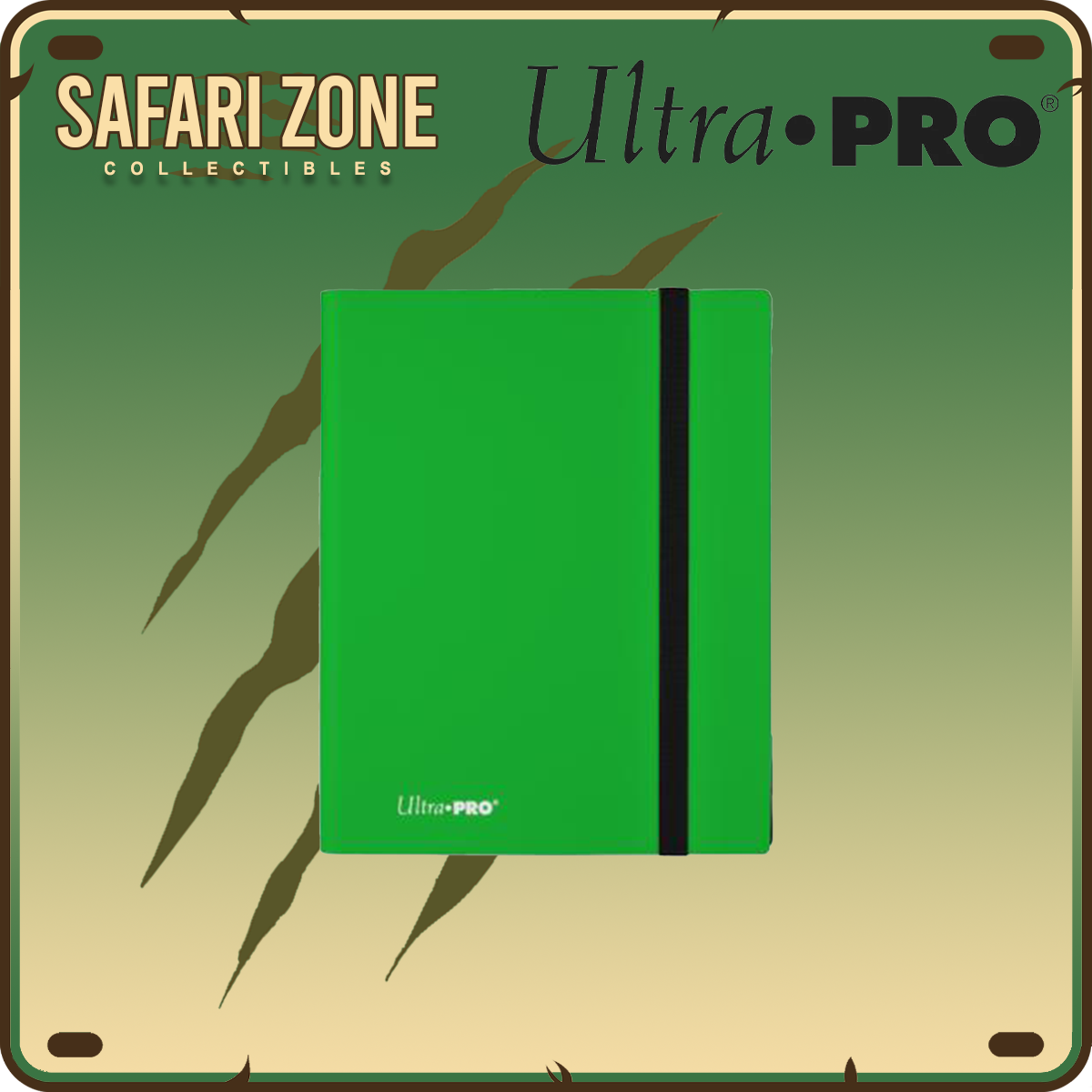 Ultra Pro: 9-Pocket Eclipse Binder - Lime Green