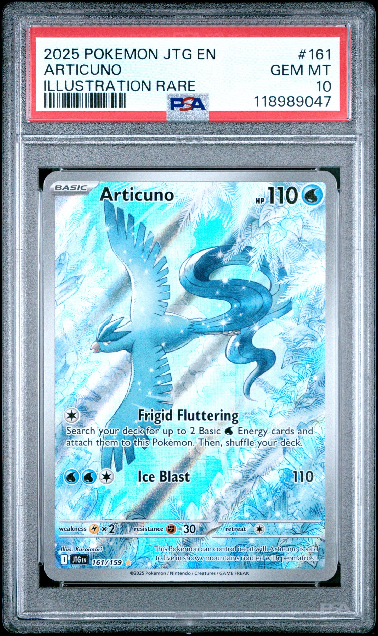 PSA 10 - Articuno 161/159