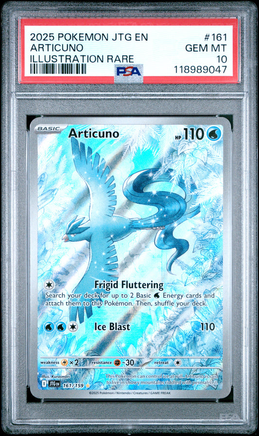 PSA 10 - Articuno 161/159