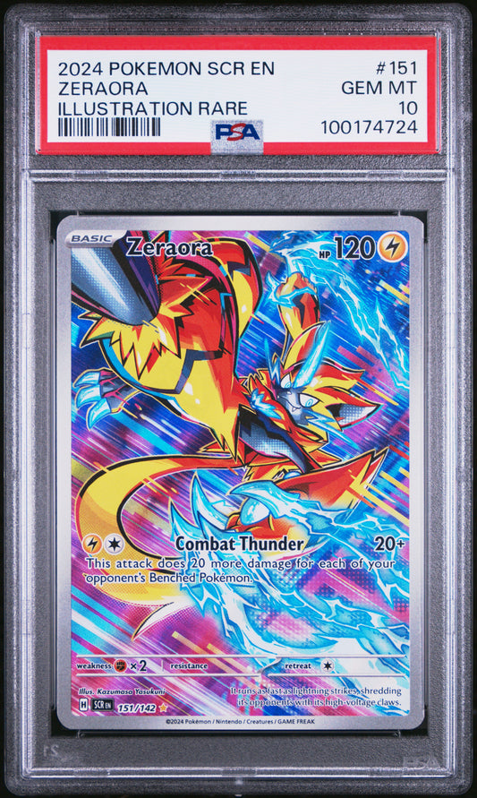 PSA 10 - Zeraora IR - 151/142