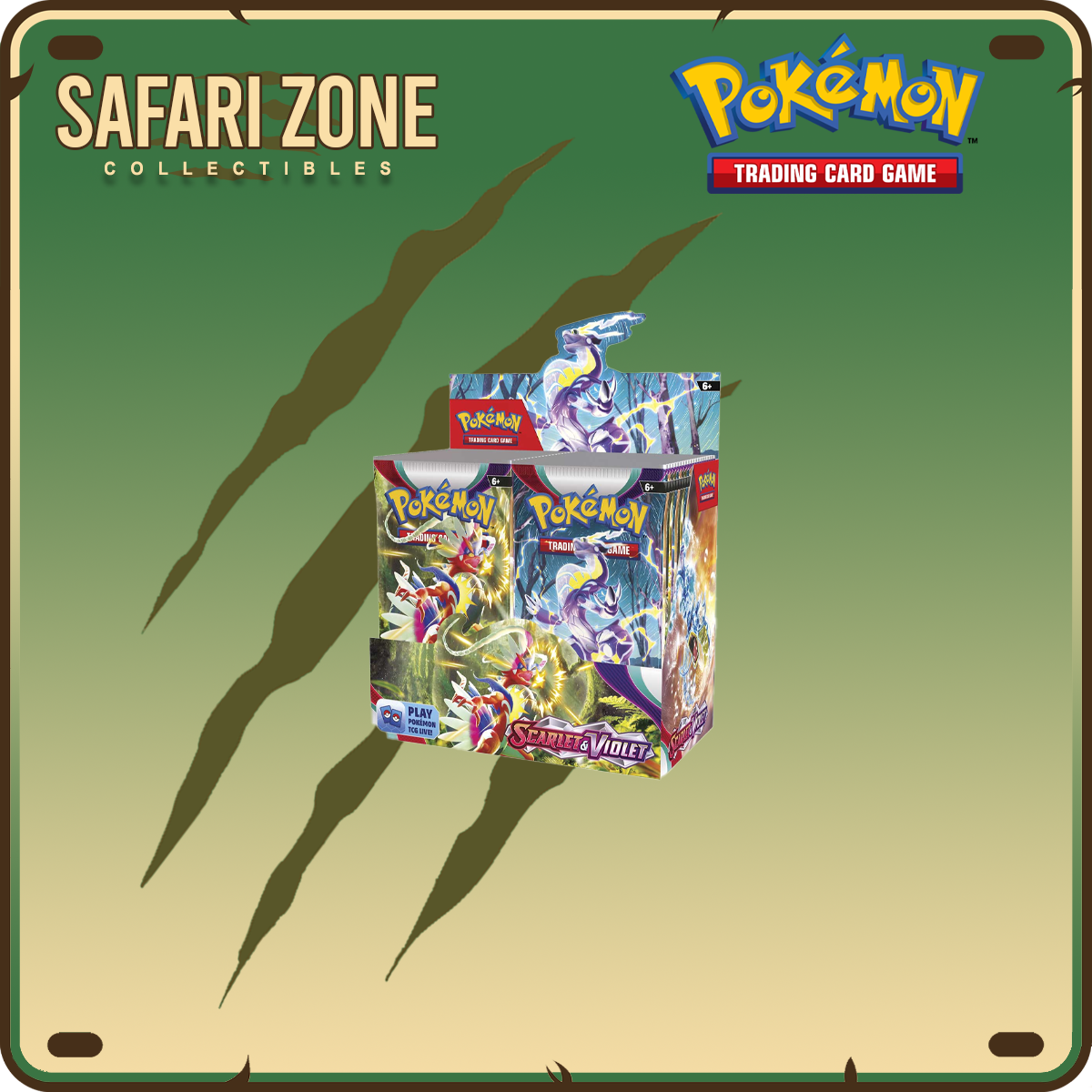 Pokemon: SV01 Scarlet & Violet Base Booster Box – Safari Zone Collectibles