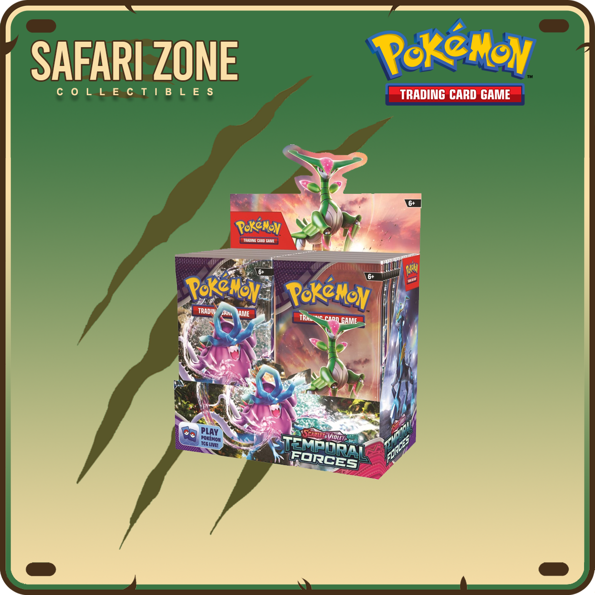 Pokemon: SV05 Temporal Forces Booster Box