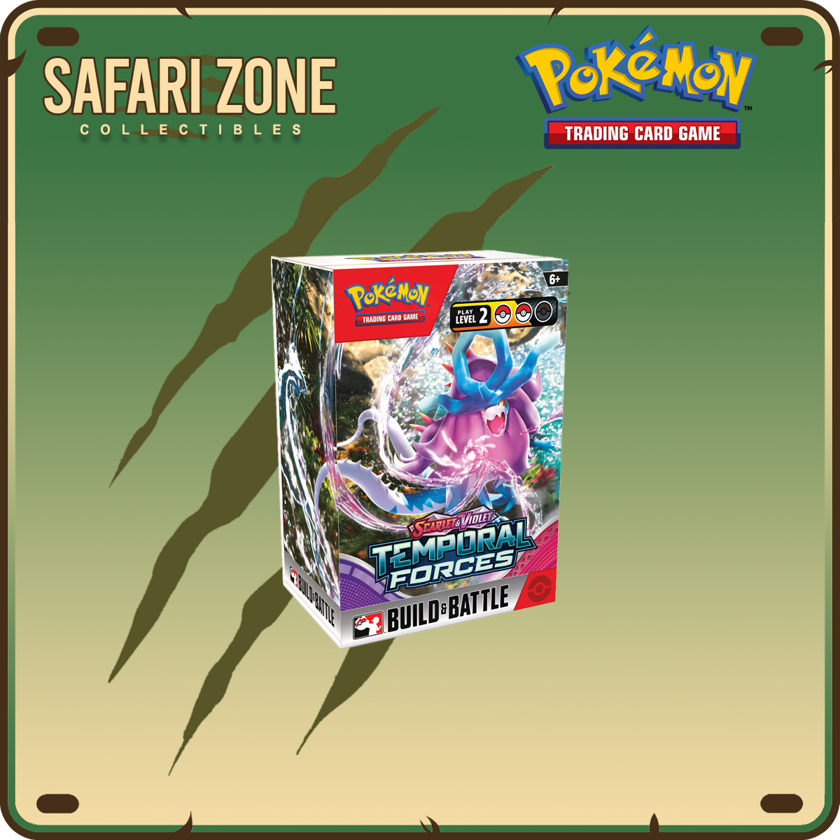 Pokemon: SV05 Temporal Forces Build & Battle Kit