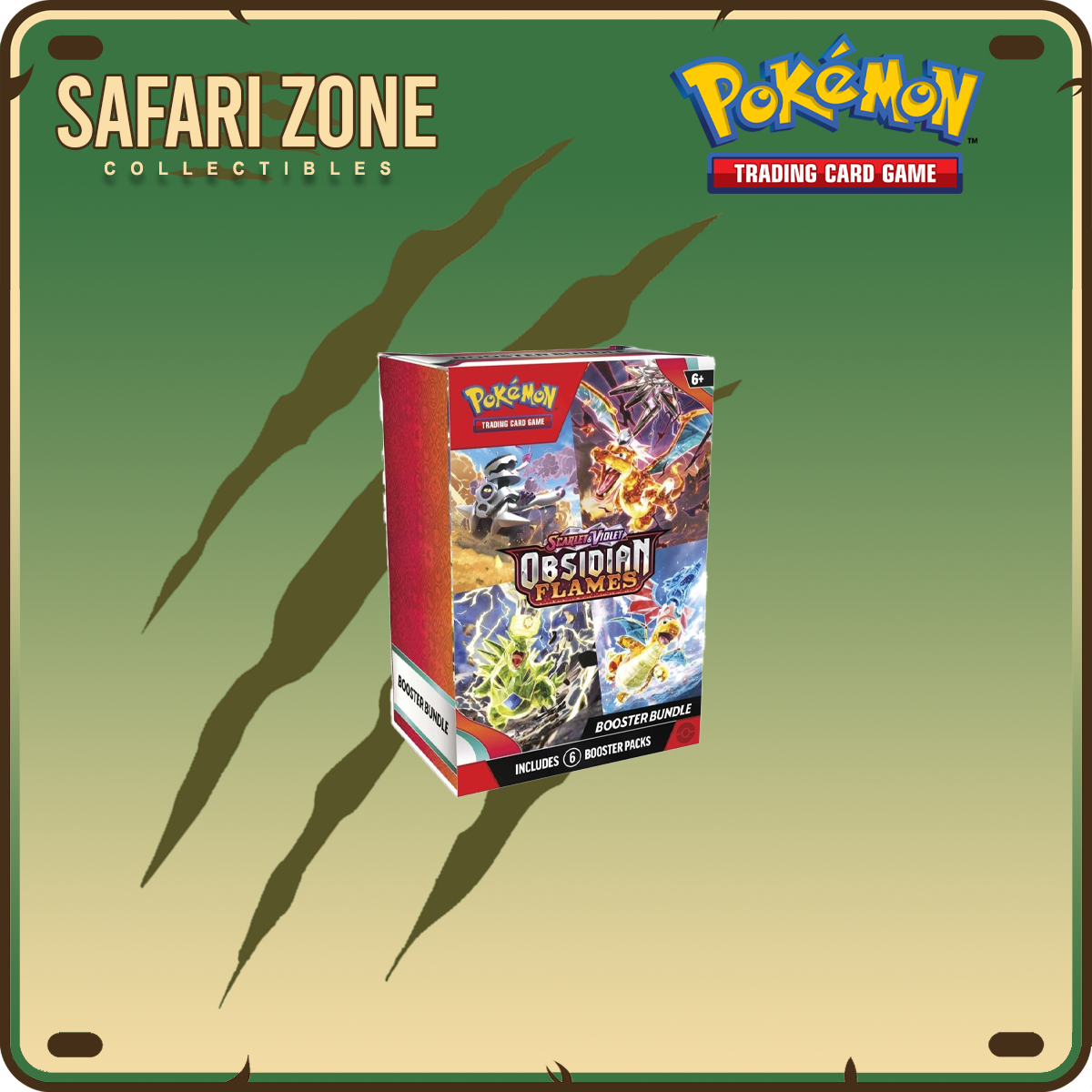 Pokemon TCG: SV03 Obsidian Flames Booster Bundle