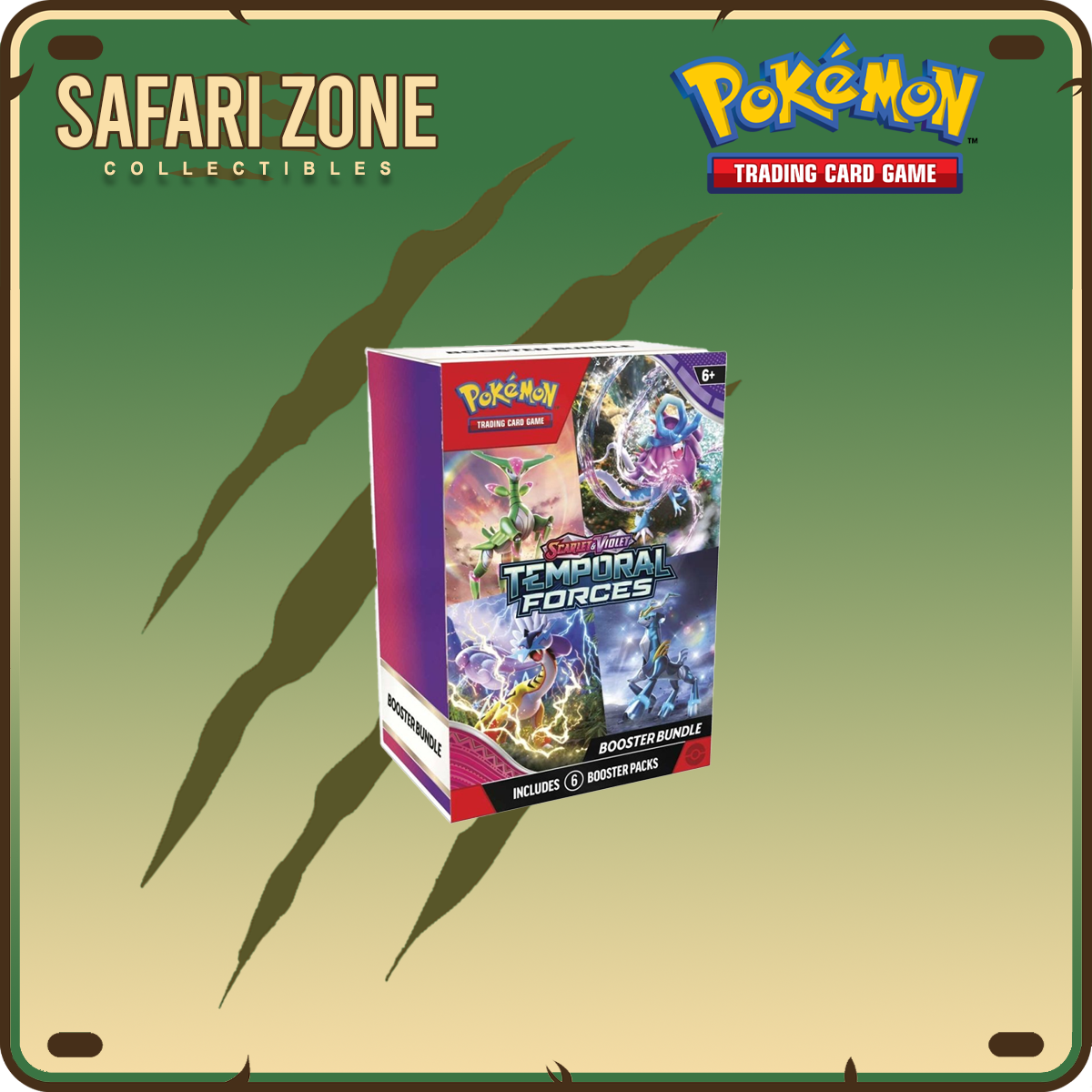 Pokemon: SV05 Temporal Forces Booster Bundle