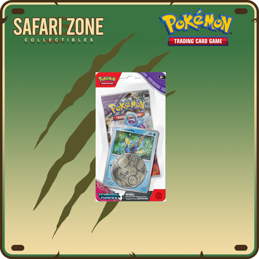 Pokemon: SV05 Temporal Forces Single Pack Blister [Carvanha]