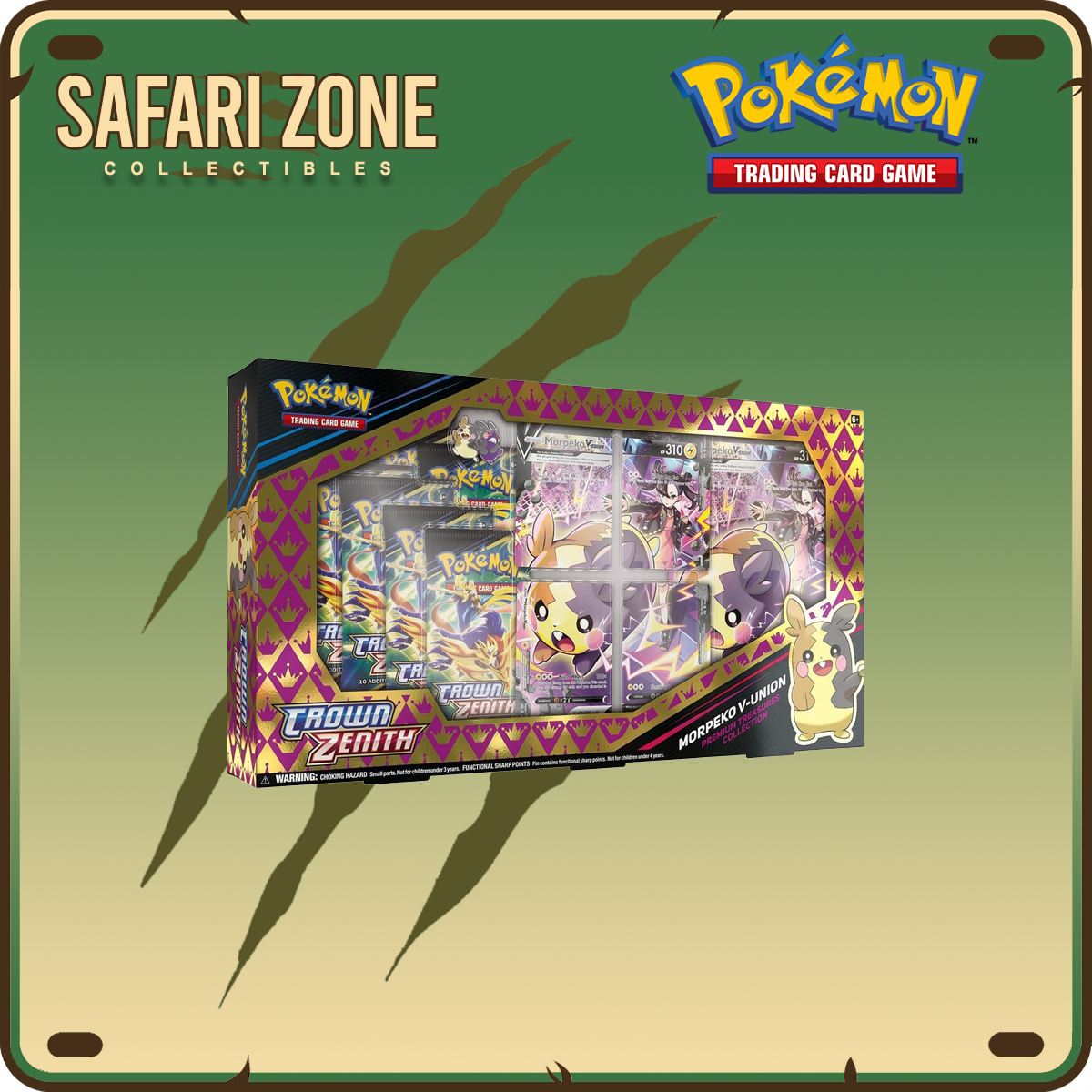 Pokemon: Crown Zenith Morpeko V-UNION  Premium Collection