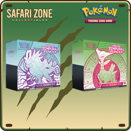 Pokemon: SV05 Temporal Forces Elite Trainer Box Set of 2