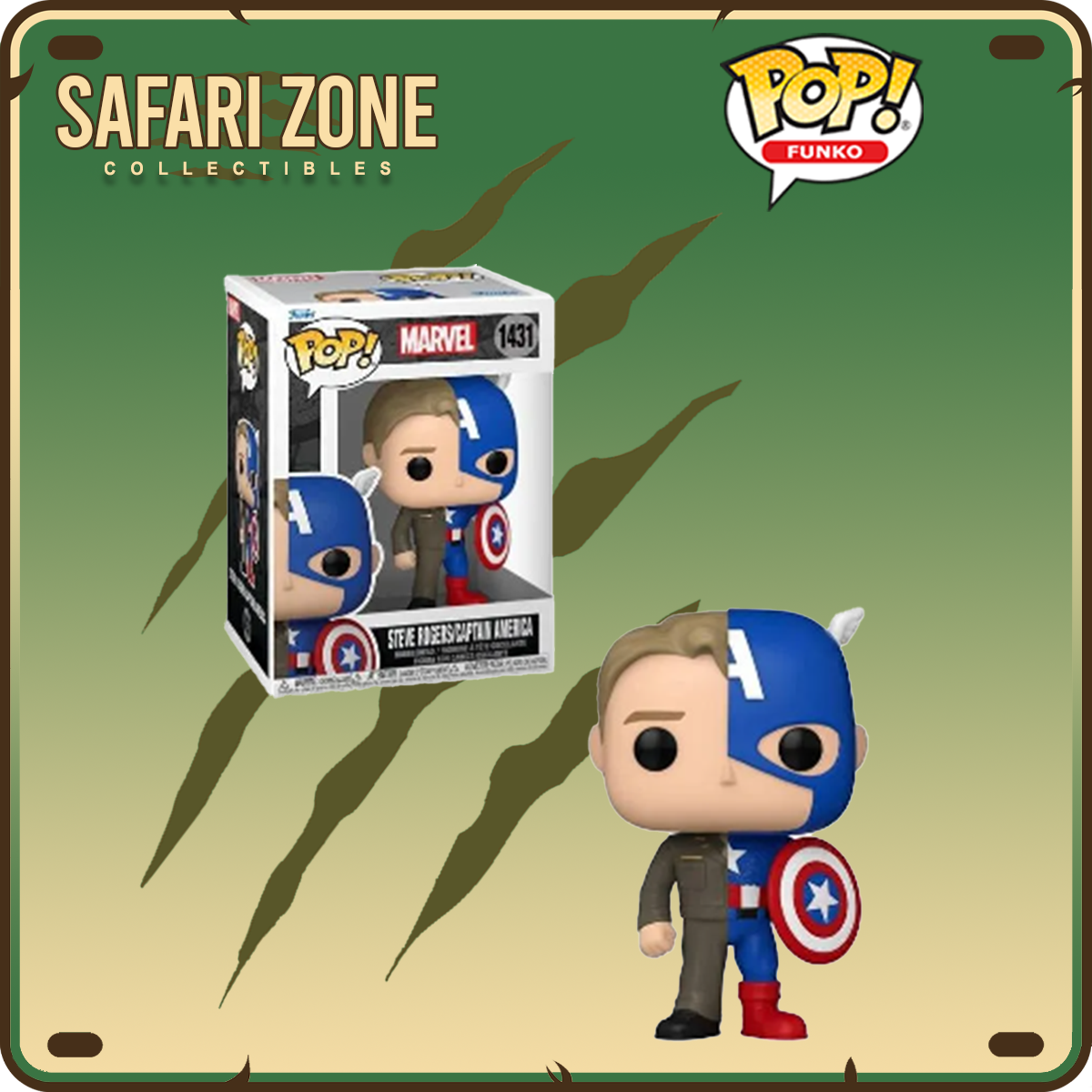 Funko: Marvel Steve Rogers / Captain America #1431