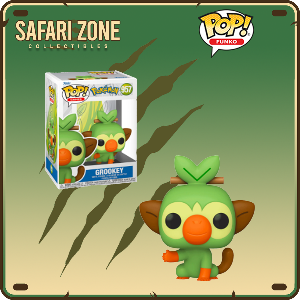 Funko: Pokemon Pop - Grookey #957