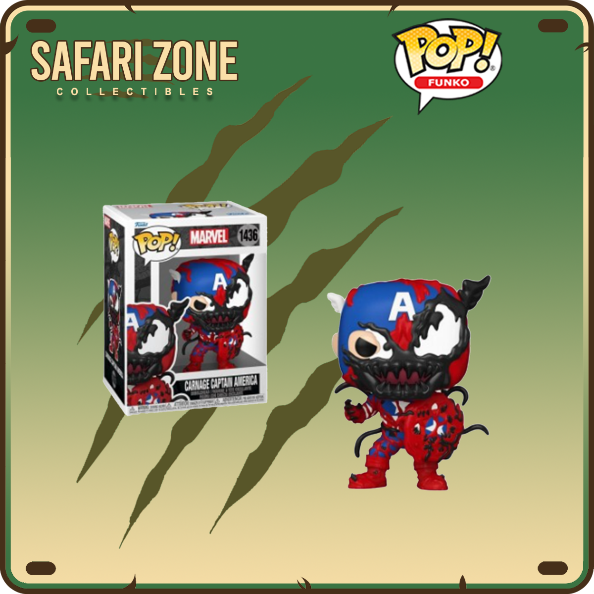 Funko: Marvel - Carnage Captain America #1436