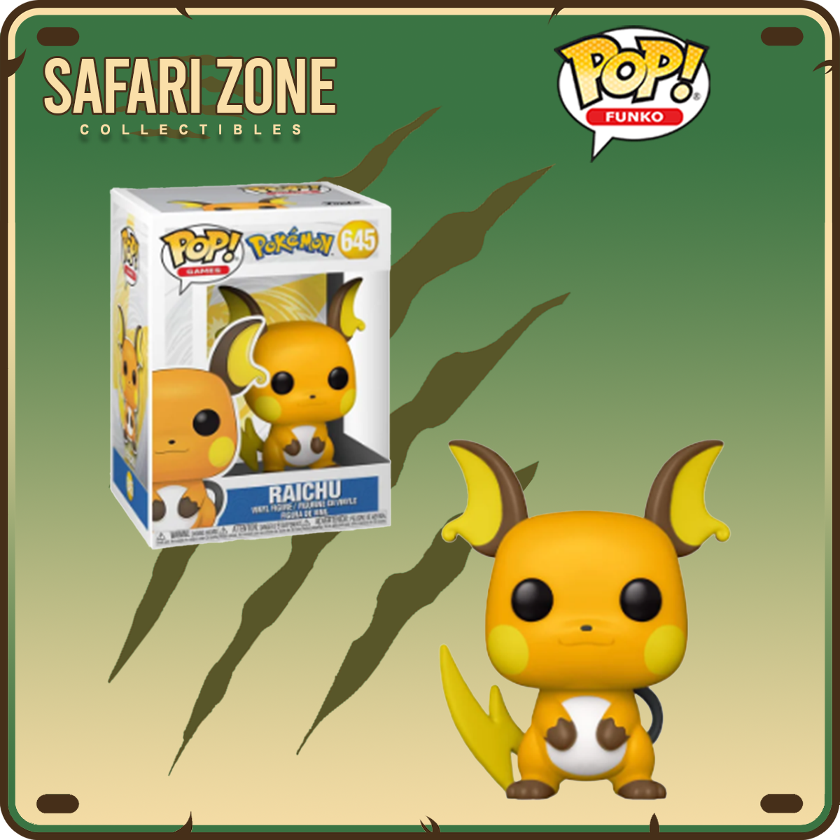 Funko: Pokemon Pop - Raichu #645