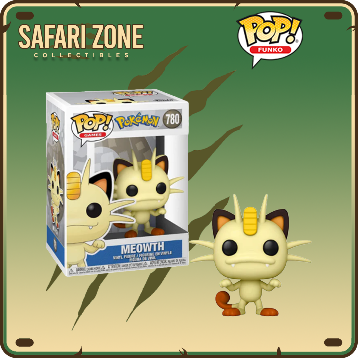 Funko: Pokemon Pop - Meowth #780