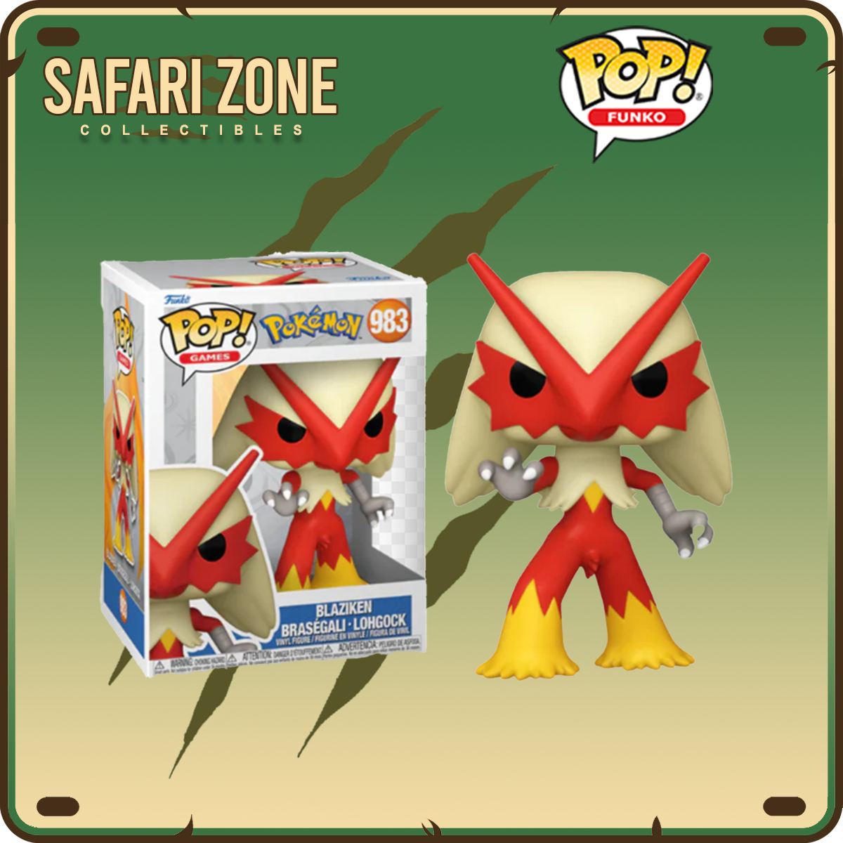 Funko: Pokemon Pop - Blaziken #983