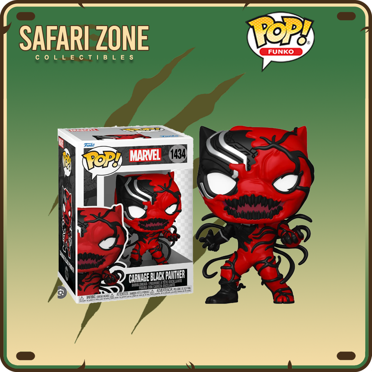 Funko: Marvel - Carnage Black Panther #1434