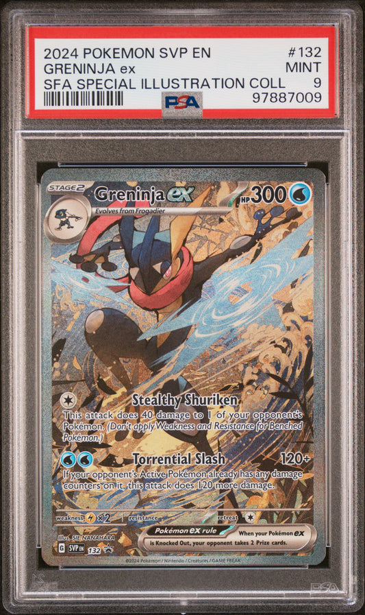 PSA 9 - Greninja ex Promo - SVP 132