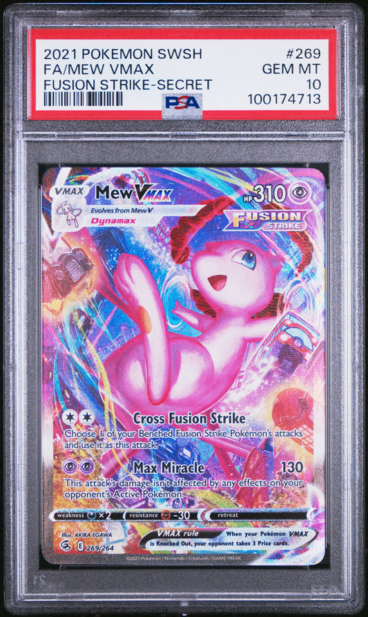 PSA 10 - Mew VMAX Alt Art - 269/264