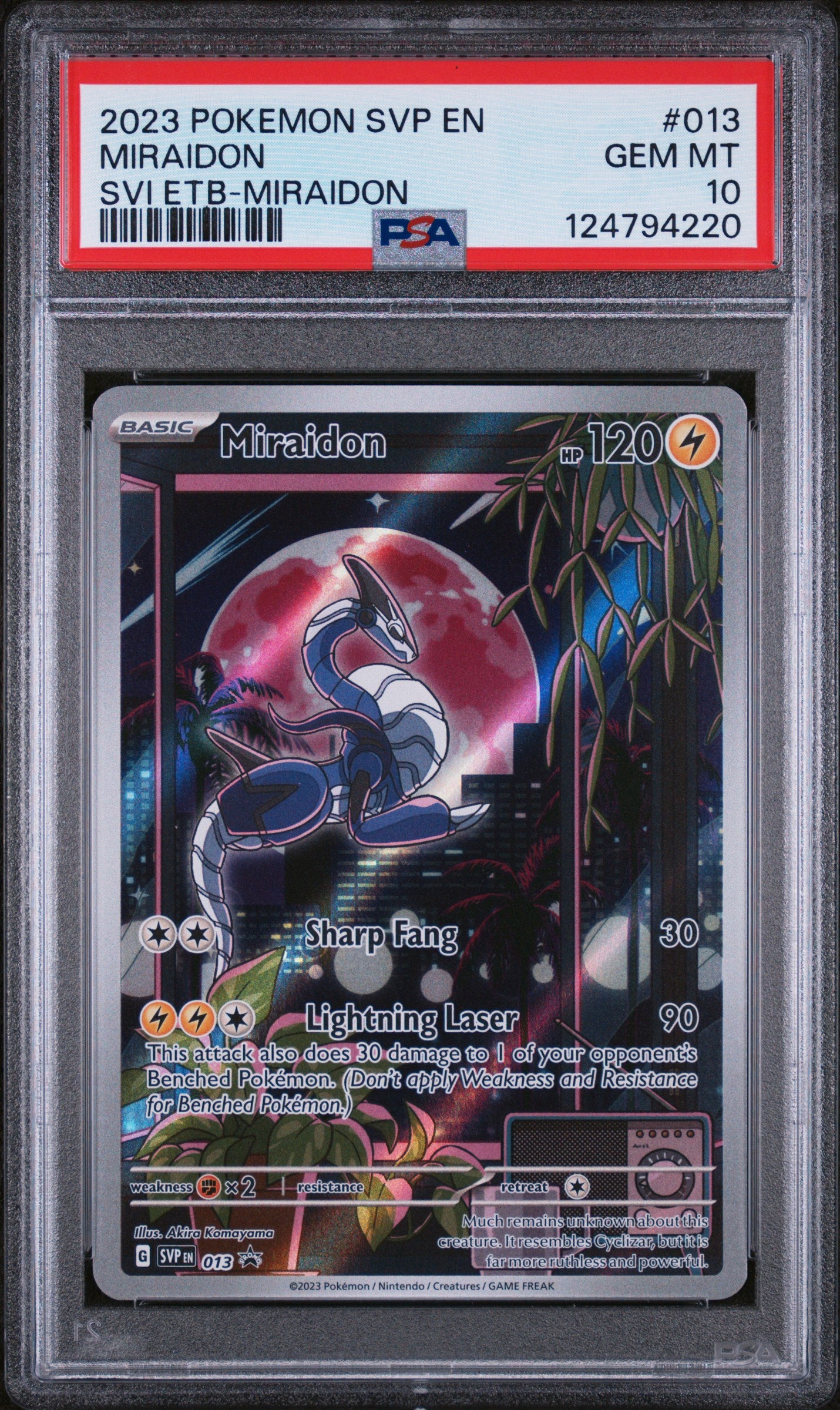 Miraidon - 013 PSA 10