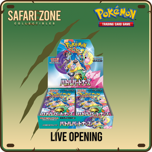 Live Openings: Twitch Stream - Battle Partners Booster Box