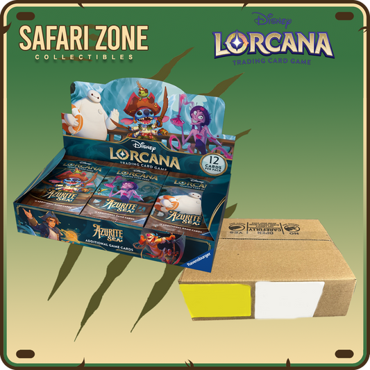 Lorcana TCG: Set 6 Azurite Sea Booster Box Case