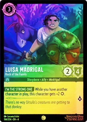 LCA Singles - Luisa Madrigal - Rock of the Family -Foil - Ursula's Return