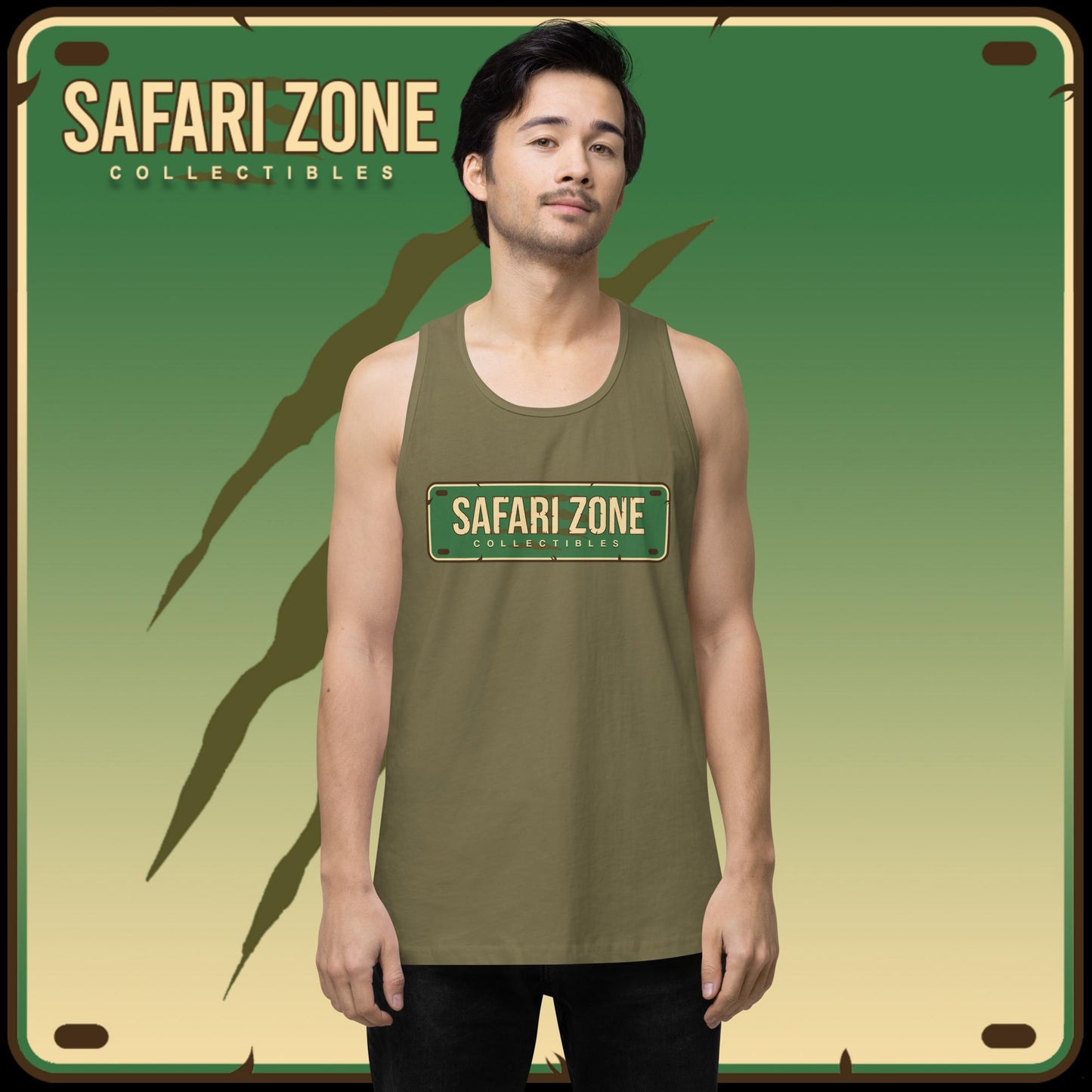 Savage Swag: Men’s premium tank top