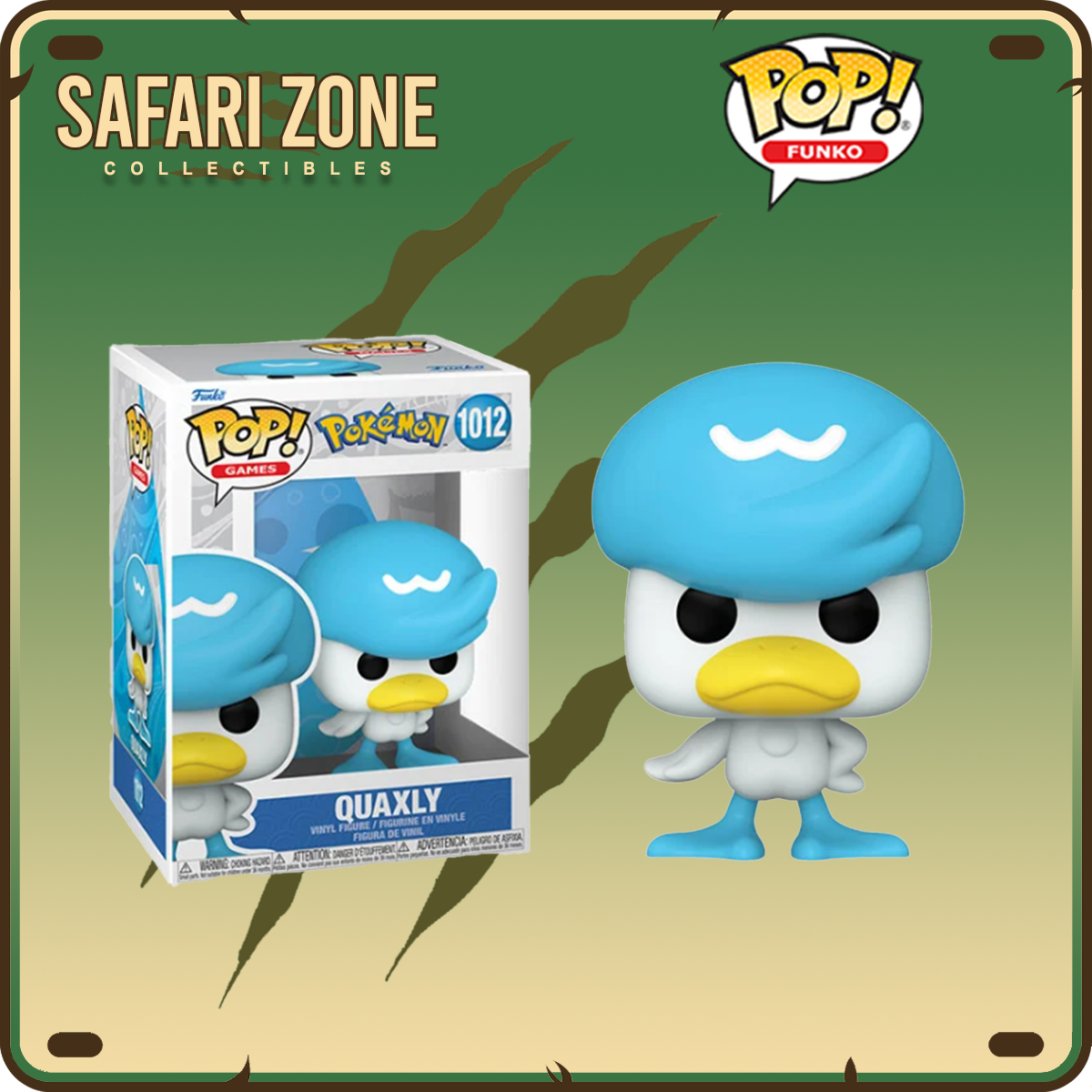 Funko: Pokemon Pop - Quaxly #1012