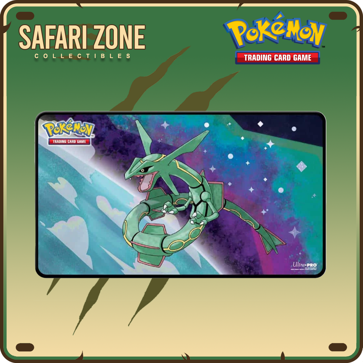 Pokemon: Ultra Pro Legendary Foil Rayquaza Playmat