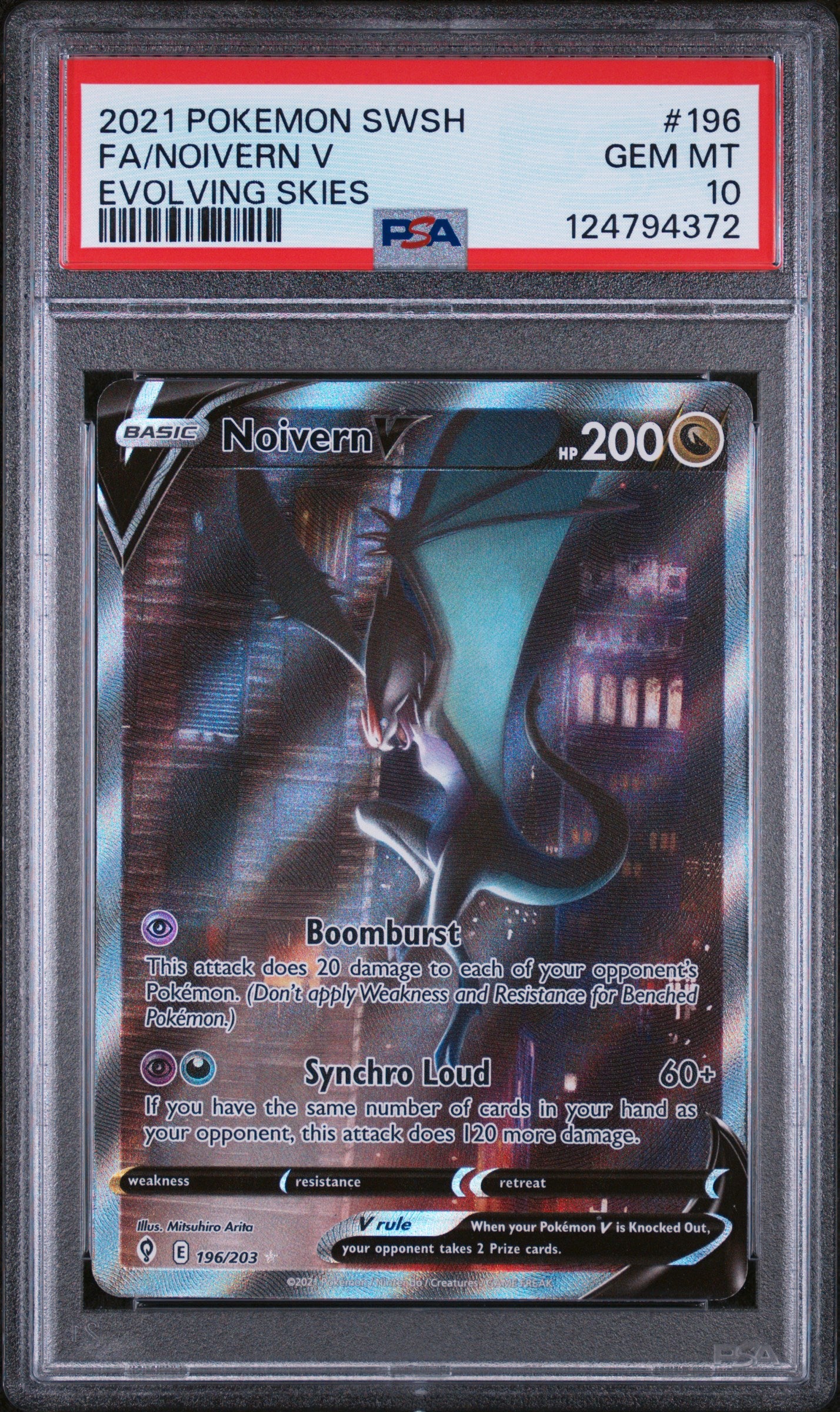 Noivern V - 196 PSA 10
