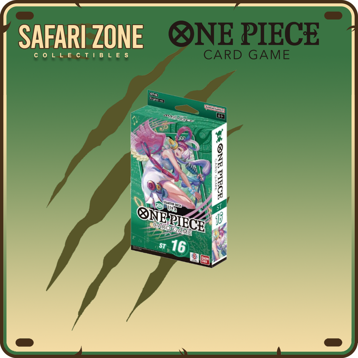 One Piece TCG: Starter Deck Uta - ST16 (Green)