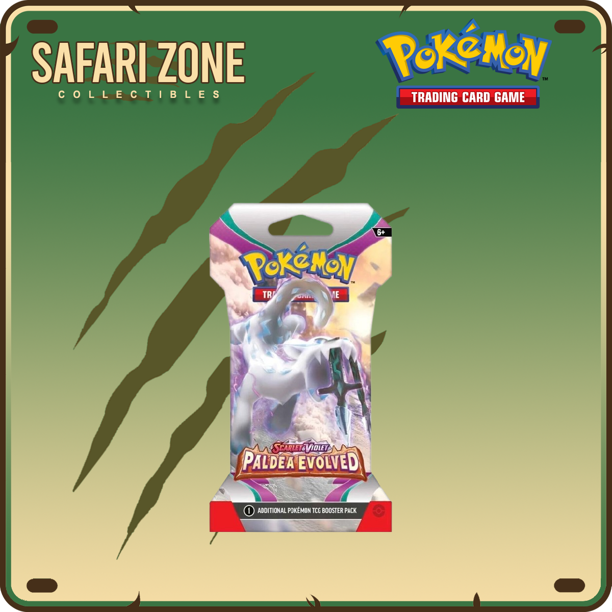 Pokemon TCG: Paldea Evolved Sleeved Booster