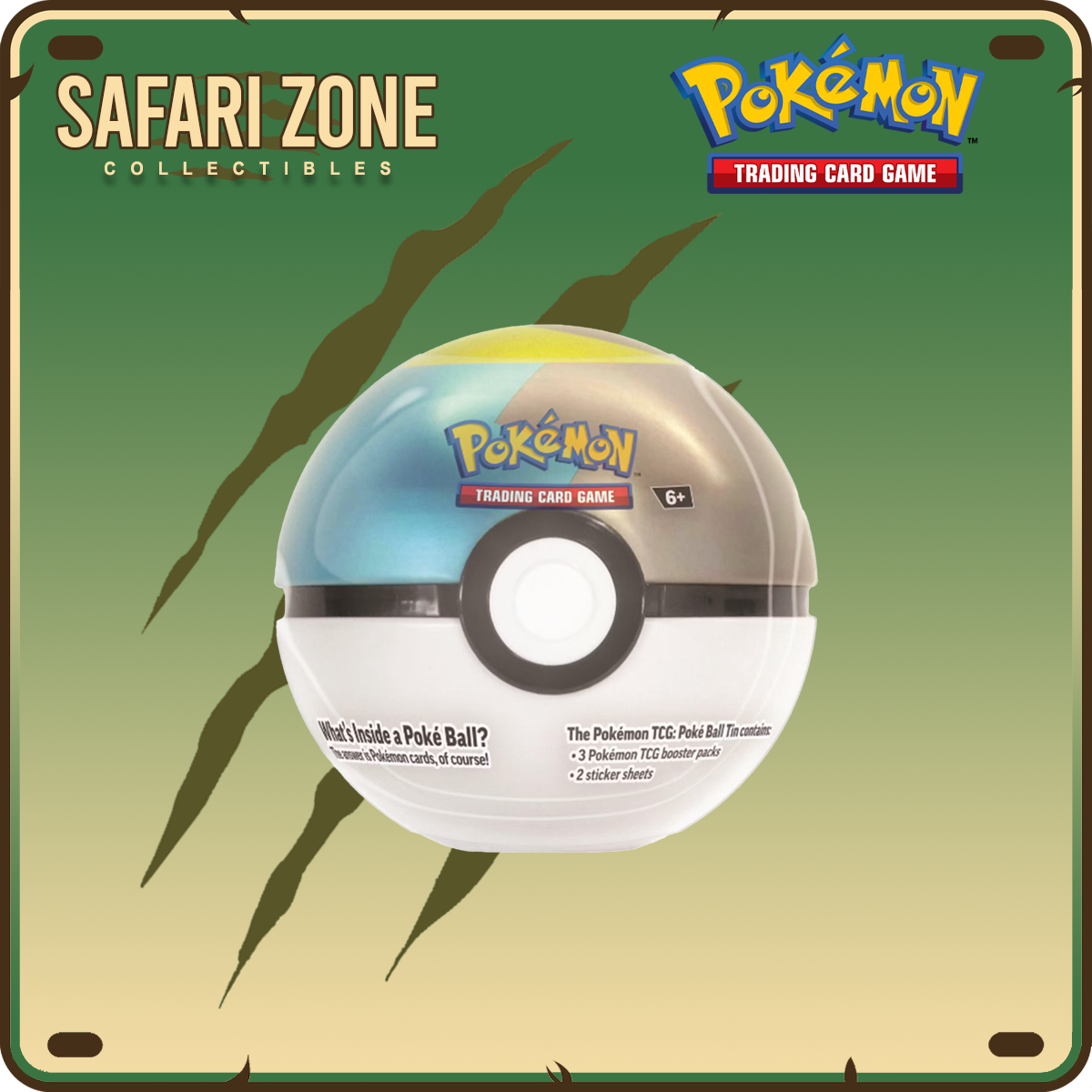 Pokemon: 2024 Q4 Poke Ball Tin - Moon Ball