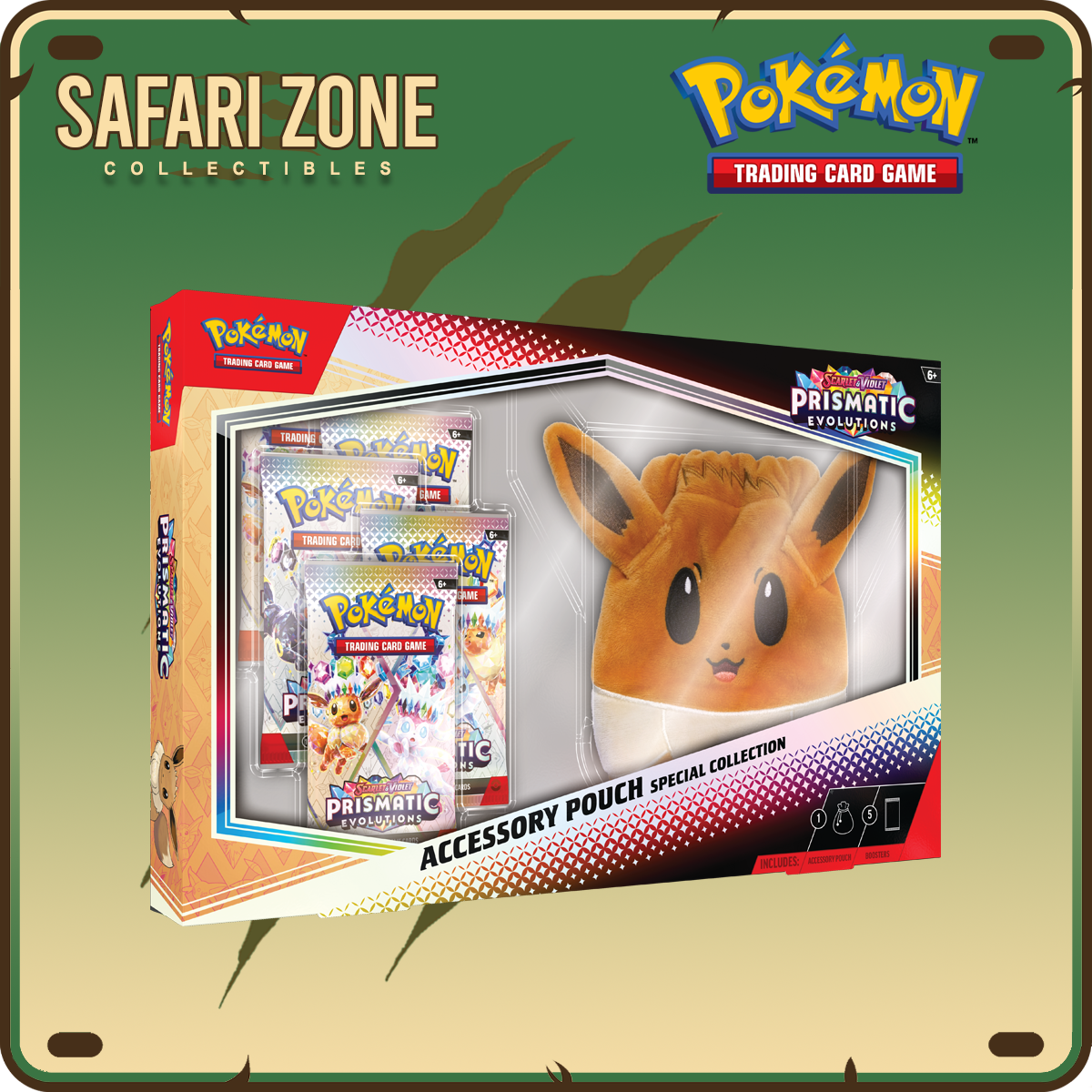 Pokemon: SV8.5 Prismatic Evolutions - Accessory Pouch