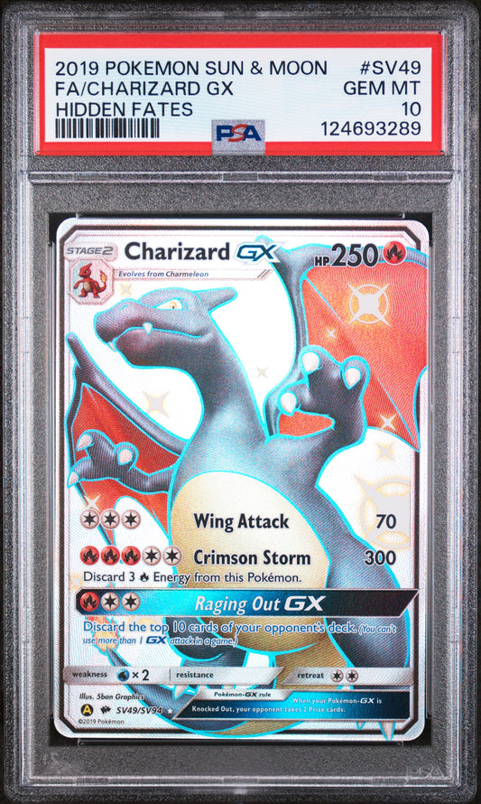 Charizard Gx - SV49 PSA 10