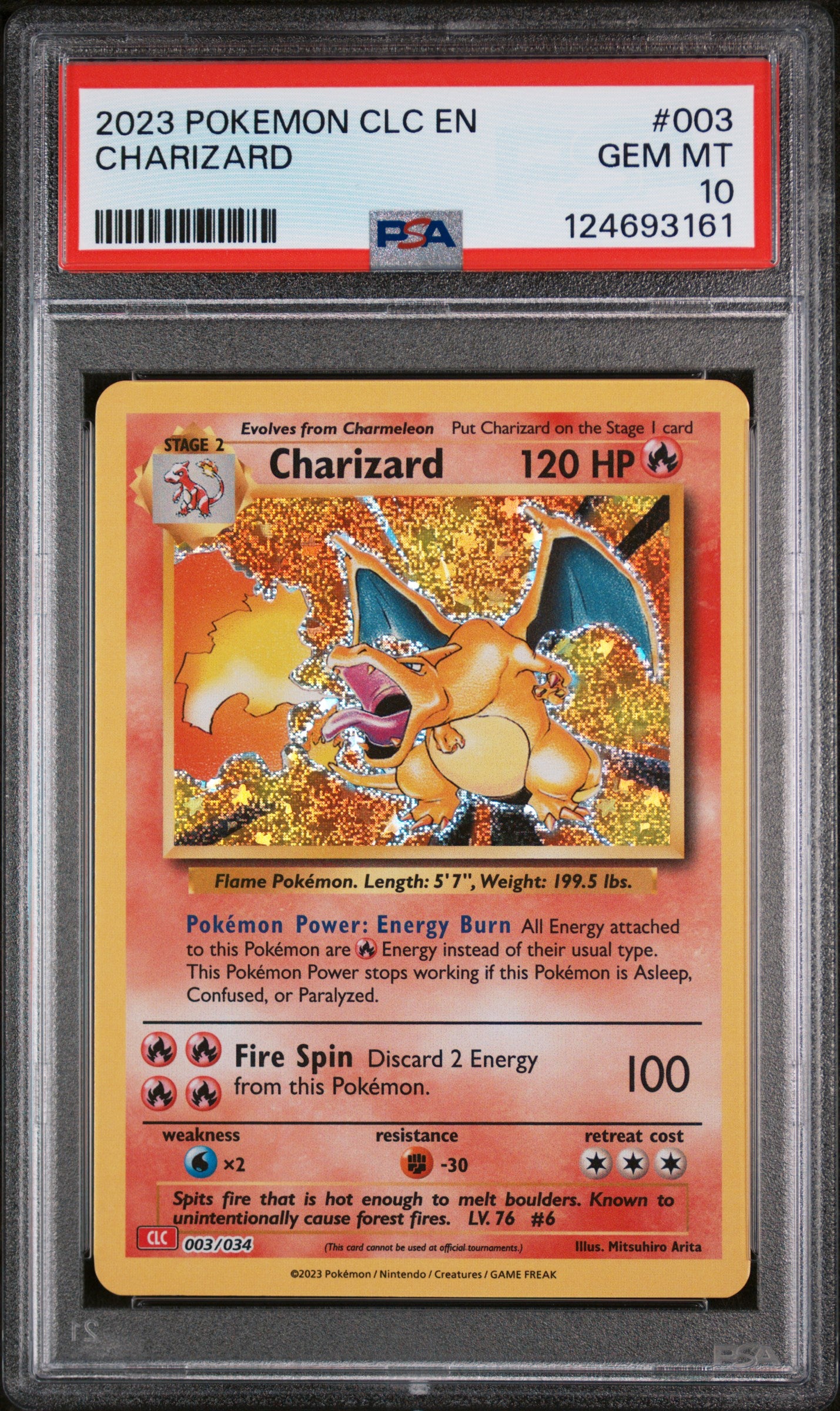 Charizard - 003 PSA 10